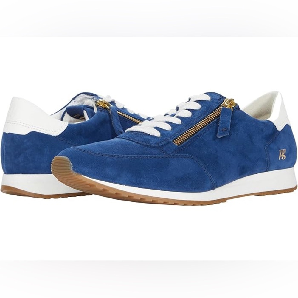 Paul Green Women’s Corinne Lace-Up Sneaker in Navy UK7 US9.5